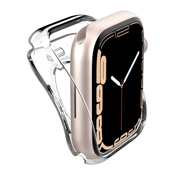 Spigen Liquid Crystal Apple Watch S7 (41mm)S6/S5/S4/SE 40mm Crystal Clear tok, átlátszó