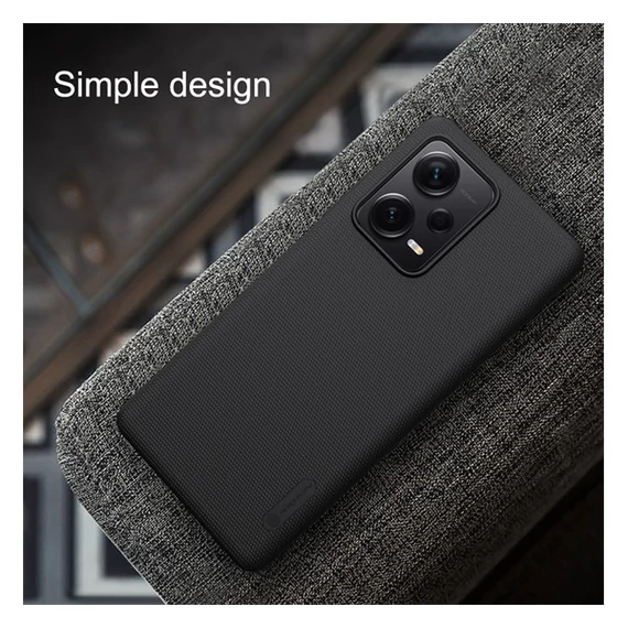 Nillkin Super Frosted Xiaomi Redmi Note 12 Pro+ 5G műanyag tok, Piros