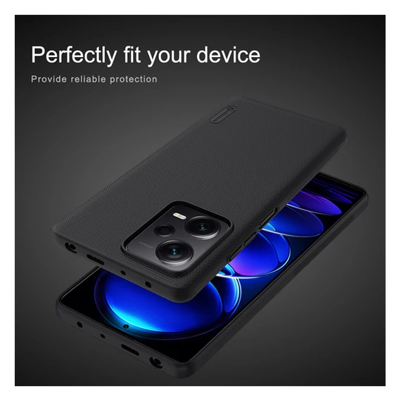 Nillkin Super Frosted Xiaomi Redmi Note 12 Pro+ 5G műanyag tok, Piros