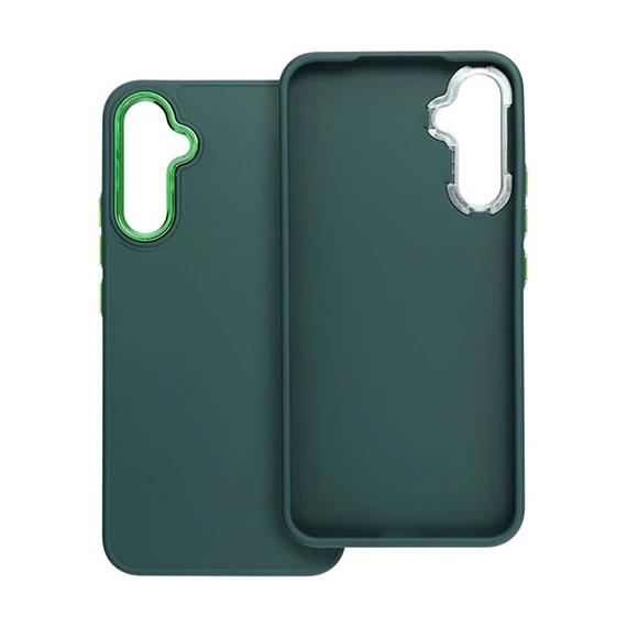 Frame Samsung Galaxy A34 5G közepesen ütésálló tok kameravédő kerettel, zöld