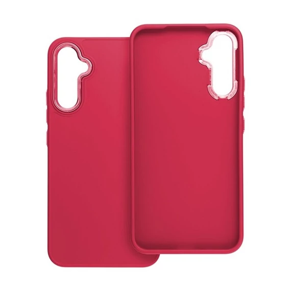 Frame Samsung Galaxy A34 5G közepesen ütésálló tok kameravédő kerettel, magenta