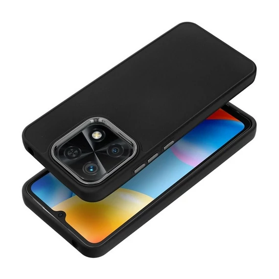Frame Xiaomi Redmi 10C közepesen ütésálló tok kameravédő kerettel, fekete