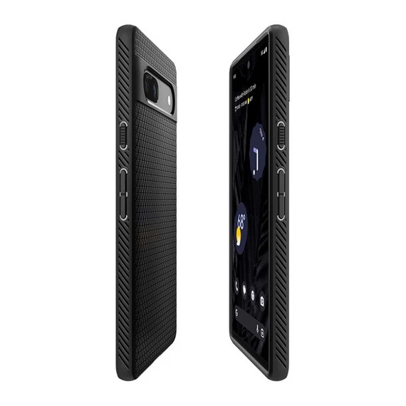 Spigen Liquid Air Google Pixel 7a tok, Matte Black, fekete