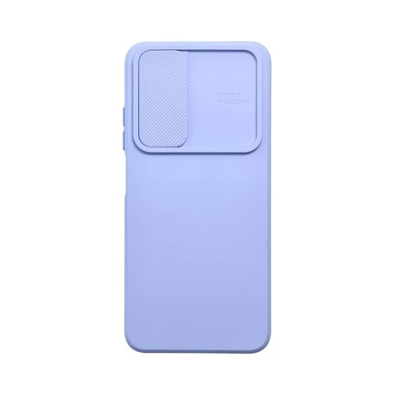 Slide Xiaomi Redmi Note 12 5G, kameravédős szilikon tok, levendula
