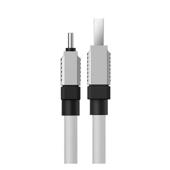 Baseus CoolPlay USB / USB-C töltő- és adatkábel, 100W, 2m, fehér