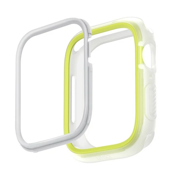 Uniq Moduo Apple Watch 41mm/40mm tok cserélhető kerettel, zöld/fehér