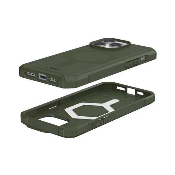 UAG Essential Armor MagSafe Apple iPhone 15 Pro Max hátlap tok, olive drab