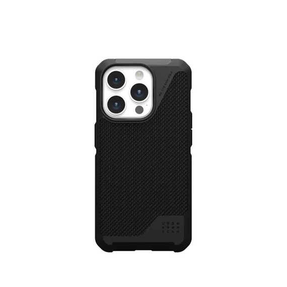 UAG Metropolis LT MagSafe Apple iPhone 15 Pro hátlap tok, kevlár fekete