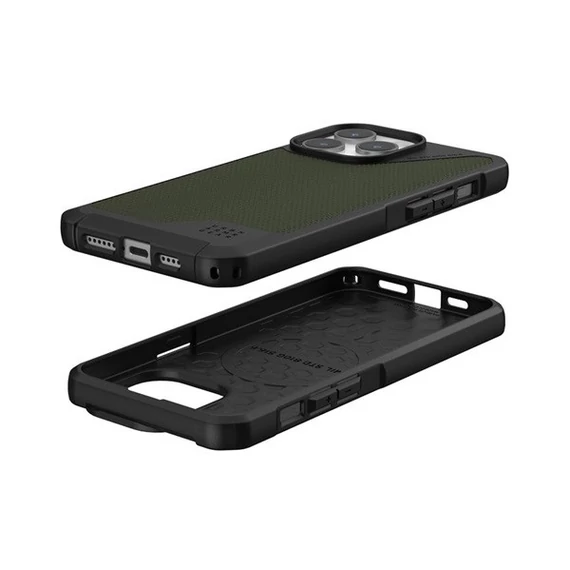 UAG Metropolis LT MagSafe Apple iPhone 15 Pro Max hátlap tok, kevlár olive