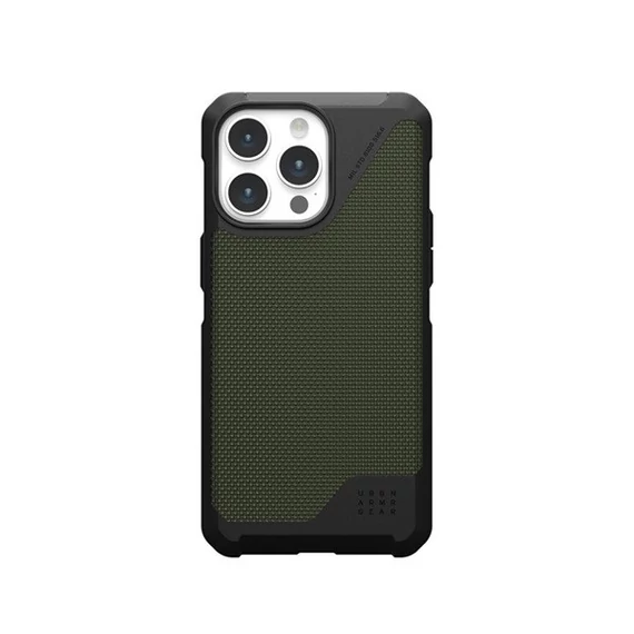 UAG Metropolis LT MagSafe Apple iPhone 15 Pro Max hátlap tok, kevlár olive