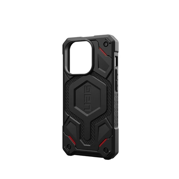 UAG Monarch Pro MagSafe Apple iPhone 15 Pro hátlap tok, kevlár fekete