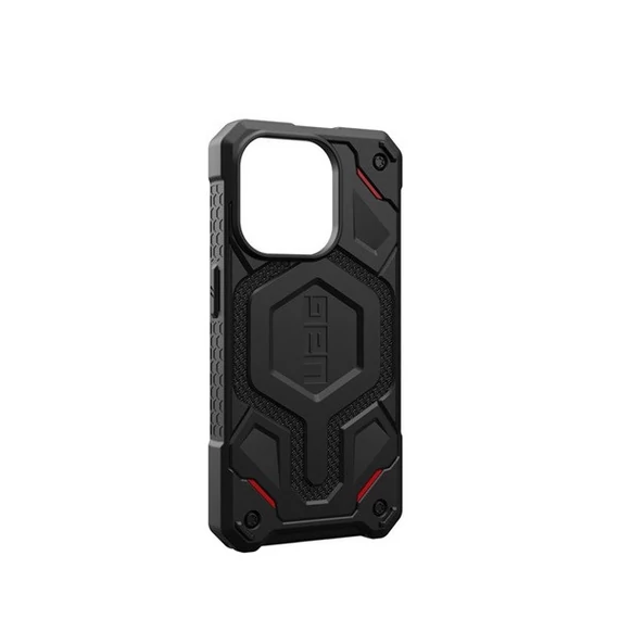 UAG Monarch Pro MagSafe Apple iPhone 15 Pro hátlap tok, kevlár fekete