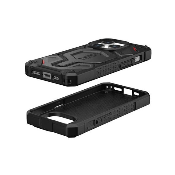 UAG Monarch Pro MagSafe Apple iPhone 15 Pro hátlap tok, kevlár fekete