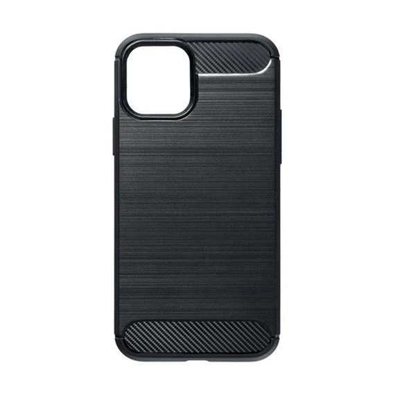 Forcell Carbon hátlap tok, Apple iPhone 15 Plus , fekete