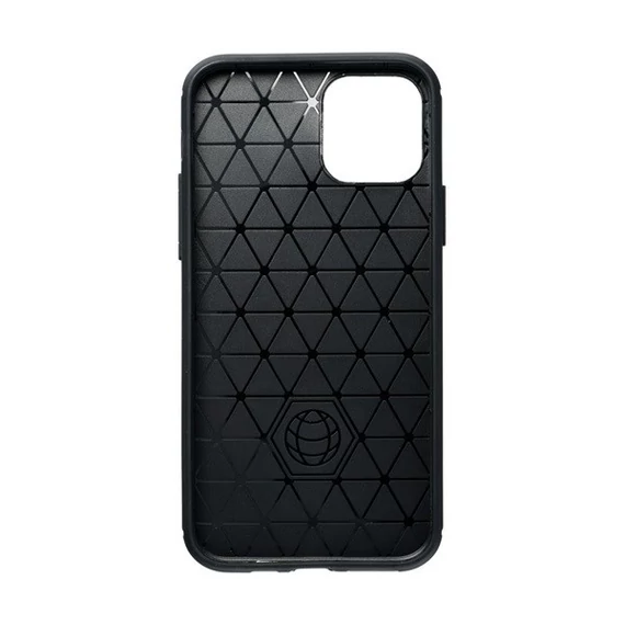 Forcell Carbon hátlap tok, Apple iPhone 15 Plus , fekete