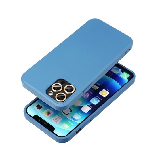 Forcell Silicone Apple iPhone 15 szilikon tok, kék