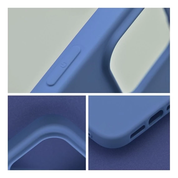 Forcell Silicone Apple iPhone 15 szilikon tok, kék