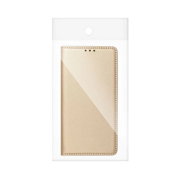 Magnet Apple iPhone 15 Plus mágneses flip tok, piros