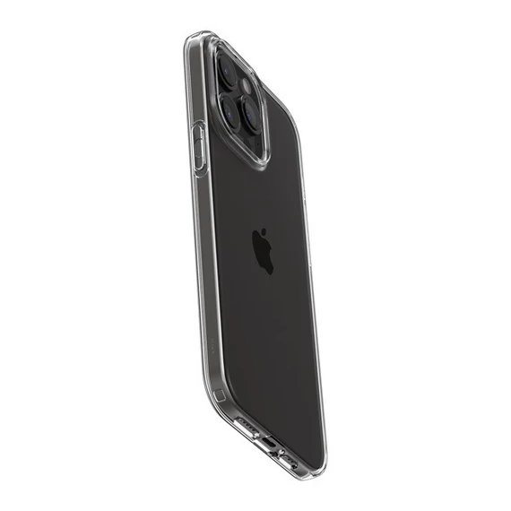 Spigen Liquid Crystal Apple iPhone 15 Pro Max tok, Crystal Clear, átlátszó