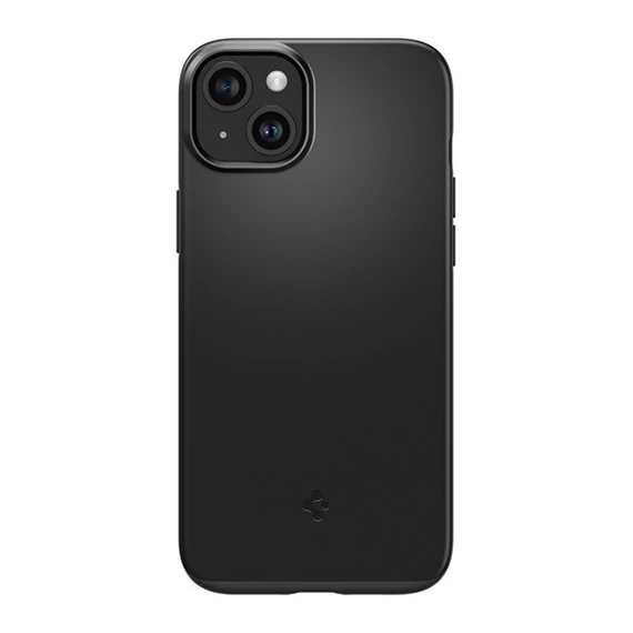 Spigen Thin Fit Apple iPhone 15 Plus tok, fekete