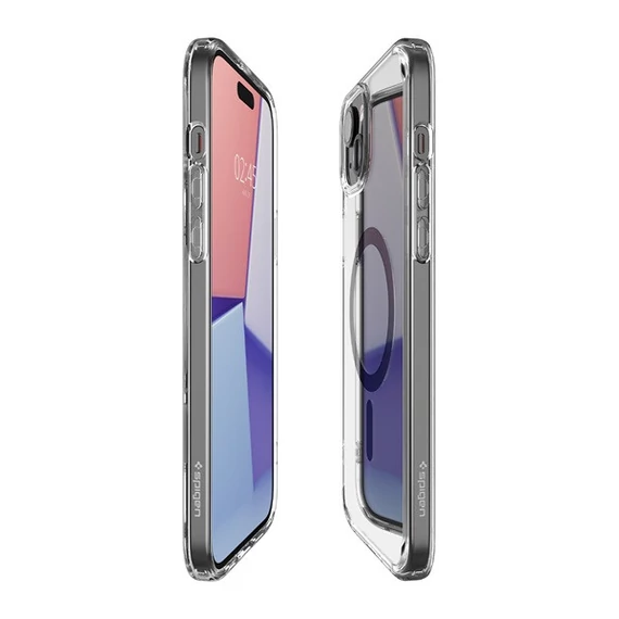 Spigen Ultra Hybrid MagFit Apple iPhone 15 Plus tok, MagSafe, fekete