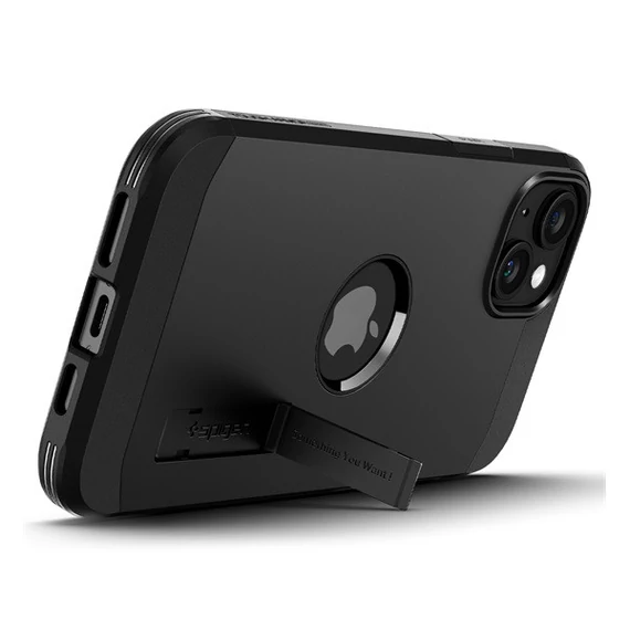 Spigen Tough Armor MagFit Apple iPhone 15 Plus tok, MagSafe, fekete