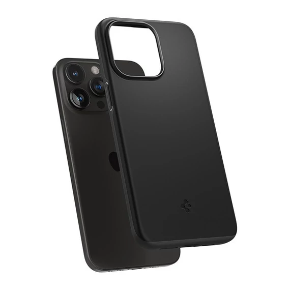 Spigen Thin Fit Apple iPhone 15 Pro tok, fekete