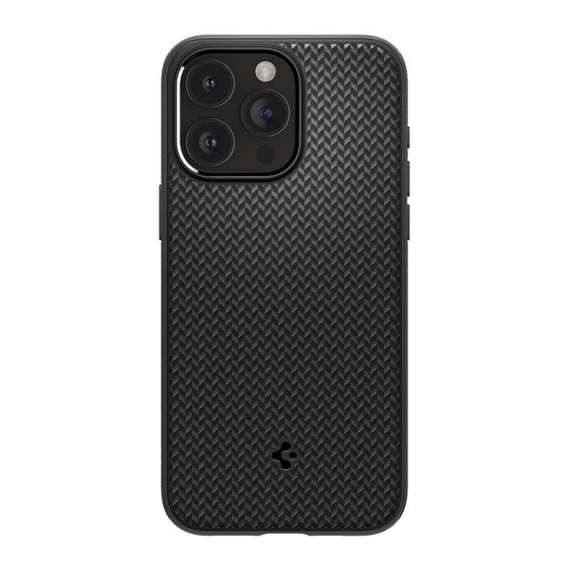 Spigen Mag Armor MagFit Apple iPhone 15 Pro tok, Matte Black MagSafe, fekete