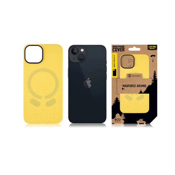 Tactical MagForce Aramid Limited Apple iPhone 14 tok, Industrial sárga