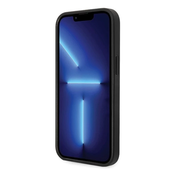 Guess 4G Big Metal Logo Apple iPhone 15 Plus hátlap tok, szürke
