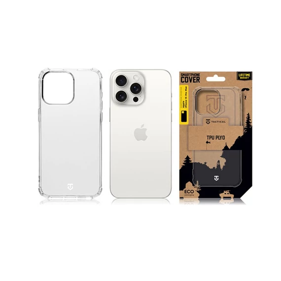 Tactical Plyo Apple iPhone 15 Pro Max tok, átlátszó