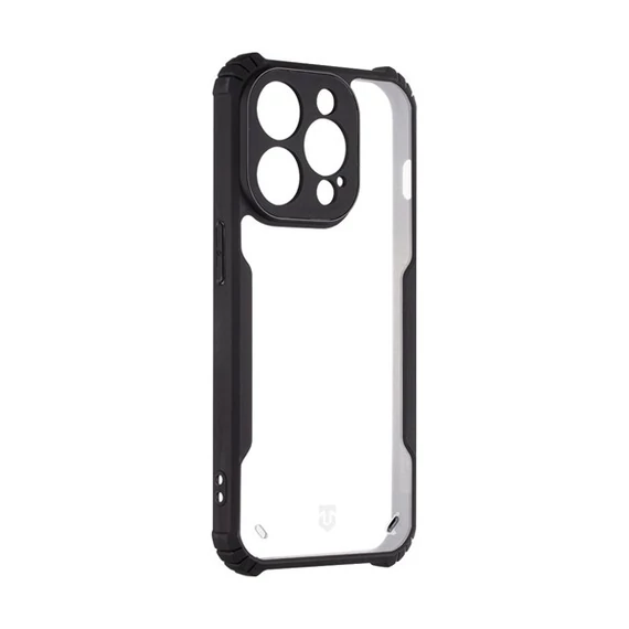 Tactical Quantum Stealth Apple iPhone 15 Pro tok, fekete/átlátszó