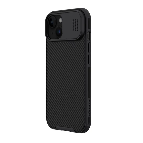 Nillkin CamShield Pro Apple iPhone 15 Plus tok, fekete