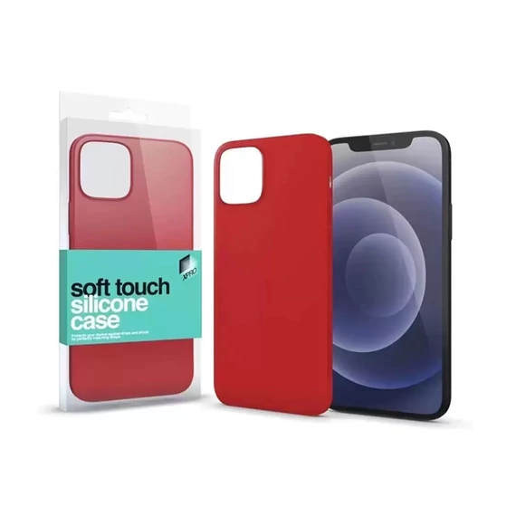Xprotector Soft Touch szilikon tok Apple iPhone 15 Pro, piros