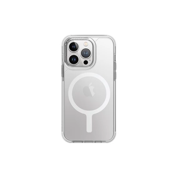 Uniq Combat Apple iPhone 15 Pro Max Magsafe Szilikon tok, fehér