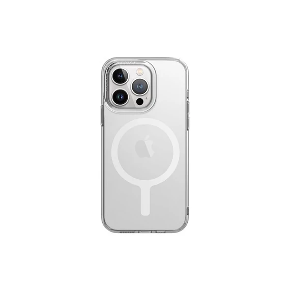 Uniq Lifepro Xtreme Apple iPhone 15 Pro Max Magsafe Szilikon tok, matt-átlátszó