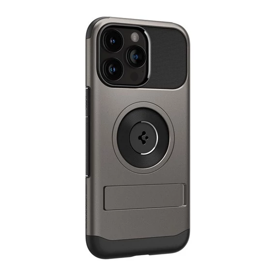 Spigen Slim Armor Apple iPhone 15 Pro Max tok, Gunmetal, szürke