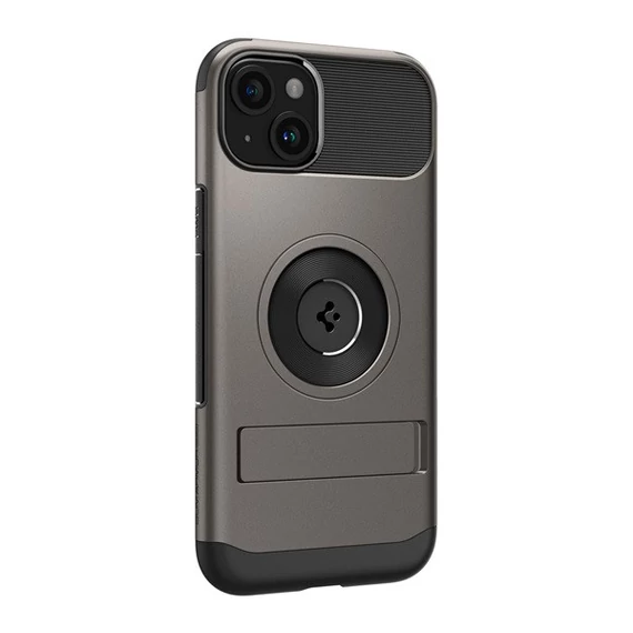 Spigen Slim Armor Apple iPhone 15 tok, Gunmetal, szürke