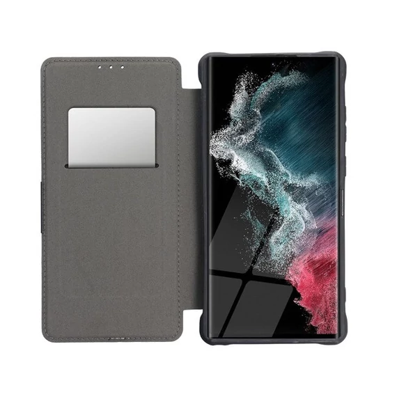Razor Book Samsung Galaxy S24 tok, fekete
