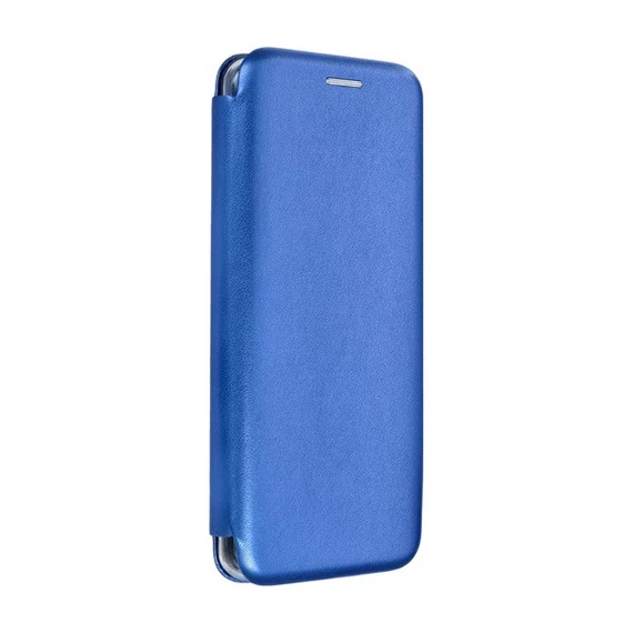 Forcell Elegance oldalra nyíló hátlap tok Samsung S24 PLUS kék