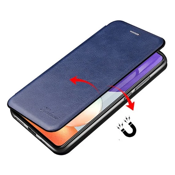 Samsung Galaxy S20 / S20 5G SM-G980 / G981, oldalra nyíló tok, barna