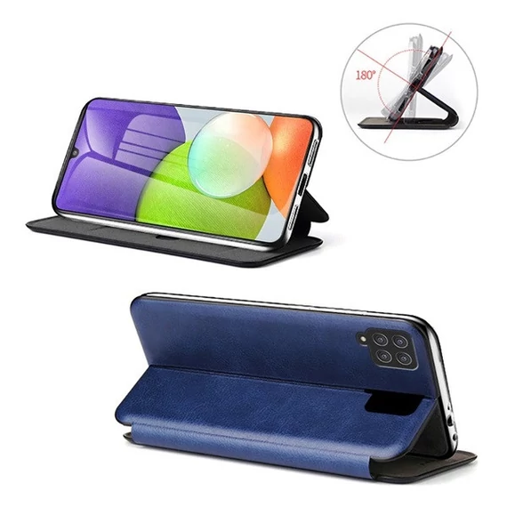 Samsung Galaxy S20 / S20 5G SM-G980 / G981, oldalra nyíló tok, barna