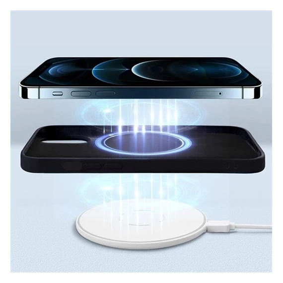 Apple iPhone 15 Pro Max, szilikon tok, zöld