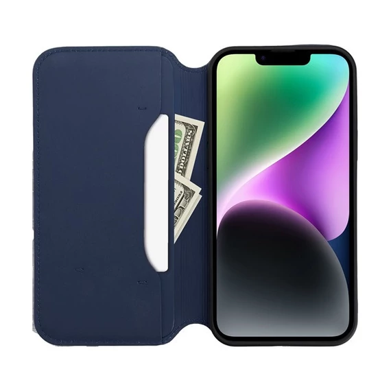 Dual Pocket Xiaomi Redmi Note 13 5G, flip tok, kék