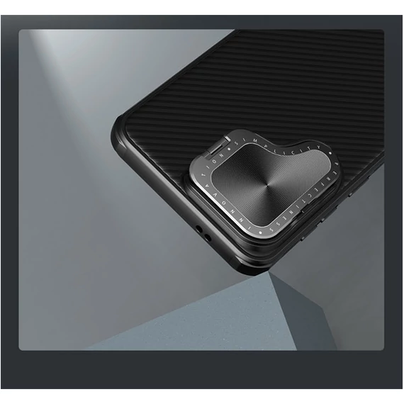 Nillkin CamShield Armor Samsung Galaxy S24 Plus műanyag hátlap tok, fekete