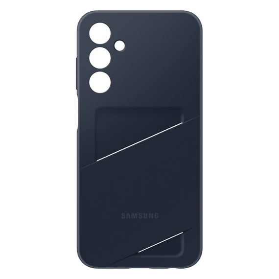 Samsung Galaxy A25 A256 kártyatartós gyári tok, sötétkék