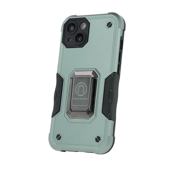 Defender Bulky iPhone 14 Plus ütésálló tok, zöld