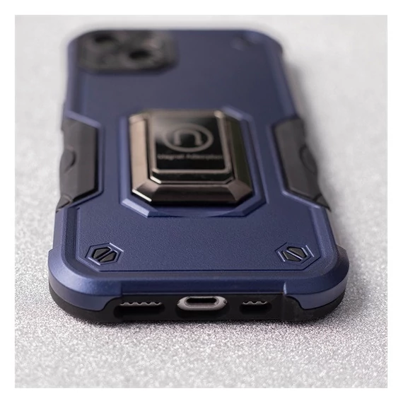 Defender Bulky Xiaomi Redmi Note 12 5G (Global) ütésálló tok, sötétkék