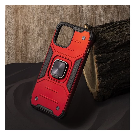 Defender Nitro Samsung Galaxy A13 5G / A04S ütésálló tok, piros