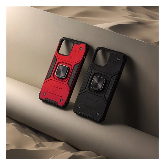 Defender Nitro Samsung Galaxy A13 5G / A04S ütésálló tok, piros